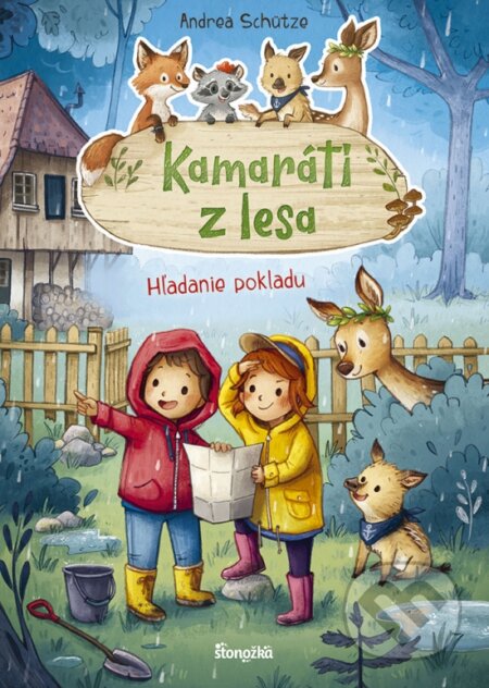 Kniha: Kamaráti z lesa 5: Hľadanie pokladu (Andrea Schütze). Stonožka, 2023 Kniha: Kamaráti z lesa 5: Hľadanie pokladu (Andrea Schütze). Stonožka, 2023