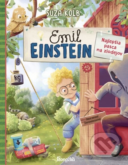 Kniha: Emil Einstein 2: Najlepšia pasca na zlodejov (Suza Kolb). Stonožka, 2023 Kniha: Emil Einstein 2: Najlepšia pasca na zlodejov (Suza Kolb). Stonožka, 2023
