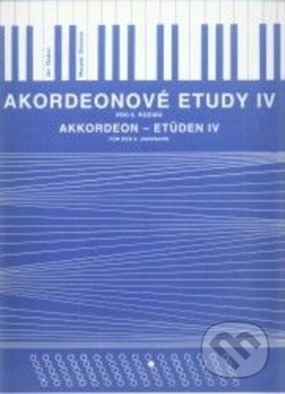 Kniha: Akordeonové etudy IV (Ján Ondruš a Marcela Dikánová). Bärenreiter Praha, 2009 Kniha: Akordeonové etudy IV (Ján Ondruš a Marcela Dikánová). Bärenreiter Praha, 2009