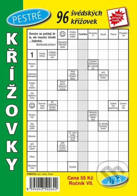 Kniha: Pestré křížovky 2/2023 (Telpres). Telpres, 2023 Kniha: Pestré křížovky 2/2023 (Telpres). Telpres, 2023