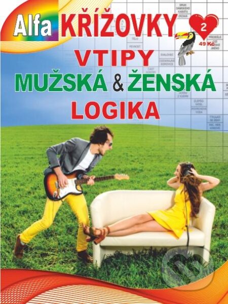 Kniha: Křížovky 2/2023 - Vtipy ženska mužská logika (Alfasoft). Alfasoft, 2023 Kniha: Křížovky 2/2023 - Vtipy ženska mužská logika (Alfasoft). Alfasoft, 2023