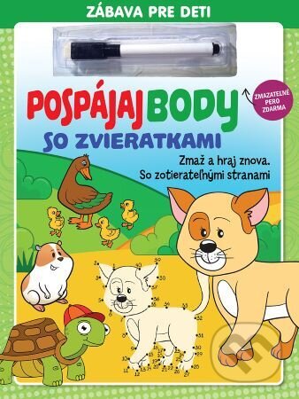 Kniha: Pospájaj body so zvieratkami - zmazateľné pero (Foni book). Foni book, 2023 Kniha: Pospájaj body so zvieratkami - zmazateľné pero (Foni book). Foni book, 2023