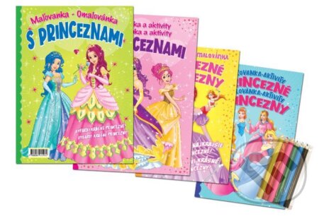 Kniha: Princezné/Princezny: Maľovanka + aktivity - komplet (Foni book). Foni book, 2023 Kniha: Princezné/Princezny: Maľovanka + aktivity - komplet (Foni book). Foni book, 2023