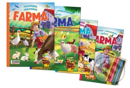Kniha: Farma: Maľovanka + aktivity - komplet (Foni book). Foni book, 2023 Kniha: Farma: Maľovanka + aktivity - komplet (Foni book). Foni book, 2023
