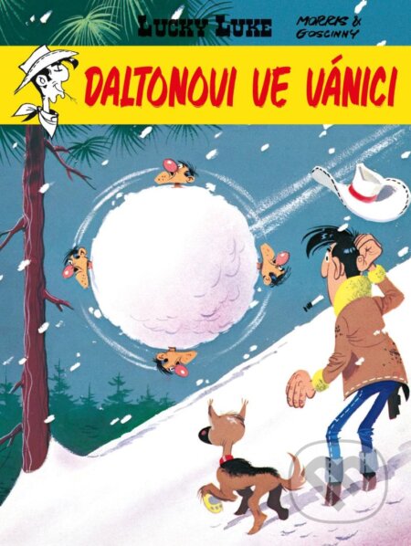 Kniha: Lucky Luke: Daltonovi ve vánici (Morris a René Goscinny). Crew, 2023 Kniha: Lucky Luke: Daltonovi ve vánici (Morris a René Goscinny). Crew, 2023