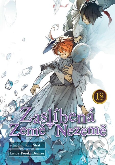 Kniha: Zaslíbená Země nezemě 18 (Kaiu Širai). Crew, 2023 Kniha: Zaslíbená Země nezemě 18 (Kaiu Širai). Crew, 2023