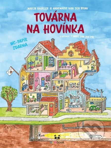 Kniha: Továrna na hovínka (Marja Baseler). Bambook, 2023 Kniha: Továrna na hovínka (Marja Baseler). Bambook, 2023