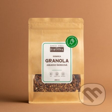 Kávy a čaje: Granola jablko škorica Pán Kukučka (pán Kukučka). pán Kukučka, 2023 Kávy a čaje: Granola jablko škorica Pán Kukučka (pán Kukučka). pán Kukučka, 2023
