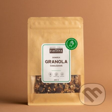 Kávy a čaje: Granola čokoládová Pán Kukučka (pán Kukučka). pán Kukučka, 2023 Kávy a čaje: Granola čokoládová Pán Kukučka (pán Kukučka). pán Kukučka, 2023