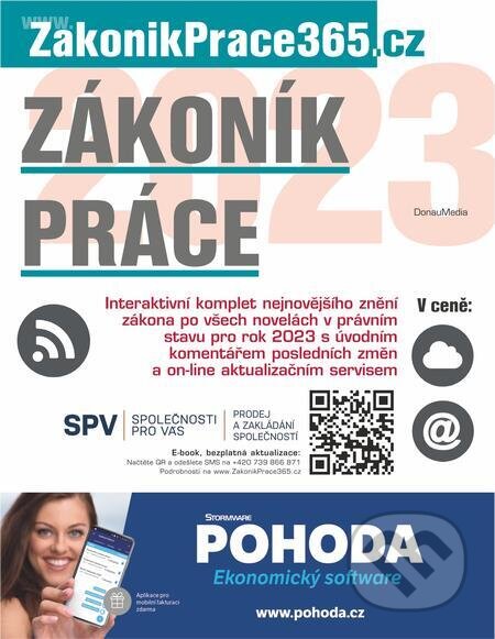 E-kniha: Zákoník práce 2023 s komentářem změn (Autorský kolektív). DonauMedia E-kniha: Zákoník práce 2023 s komentářem změn (Autorský kolektív). DonauMedia