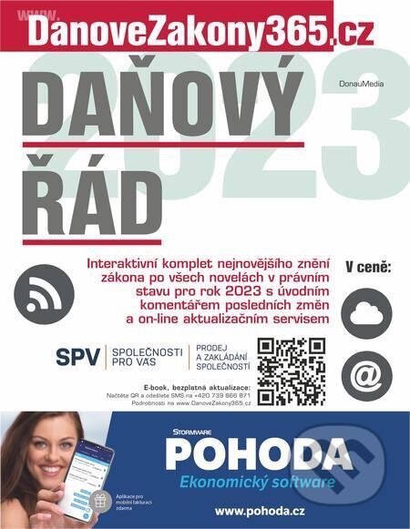 E-kniha: Daňový řád 2023 s komentářem změn (Autorský kolektiv). DonauMedia E-kniha: Daňový řád 2023 s komentářem změn (Autorský kolektiv). DonauMedia