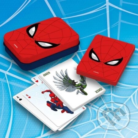 Společenská hra: Hrací karty Spiderman box (Merch). Merch, 2023 Společenská hra: Hrací karty Spiderman box (Merch). Merch, 2023