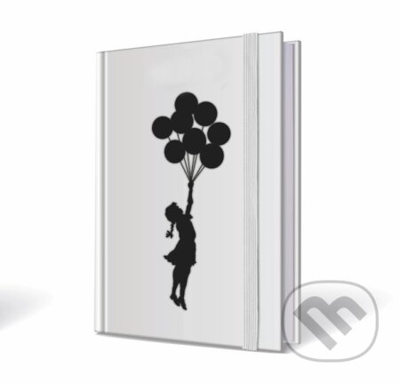Banksy Girl with Baloons Notebook A6, CMA Group, 2022