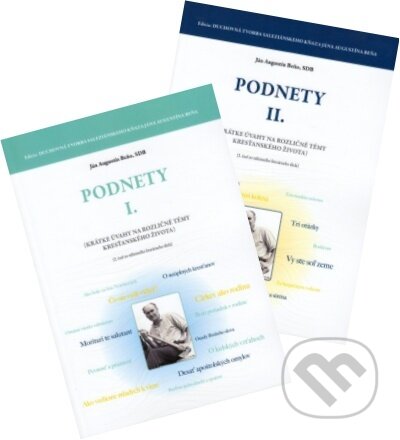 Kniha: Podnety I. + II. (Ján Augustín Beňo). Axima, 2022 Kniha: Podnety I. + II. (Ján Augustín Beňo). Axima, 2022