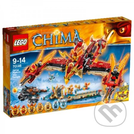 LEGO Chima 70146 Ohnivý chrám lietajúceho fénixa, LEGO, 2014