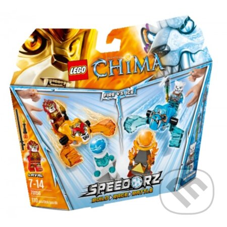 Spoločenská hra: LEGO Chima 70156 Oheň verzus ľad (LEGO). LEGO, 2014 Spoločenská hra: LEGO Chima 70156 Oheň verzus ľad (LEGO). LEGO, 2014
