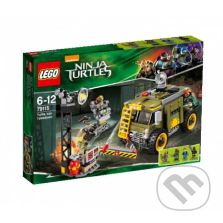 LEGO Želvy Ninja 79115 Zničení želví dodávky, LEGO, 2014