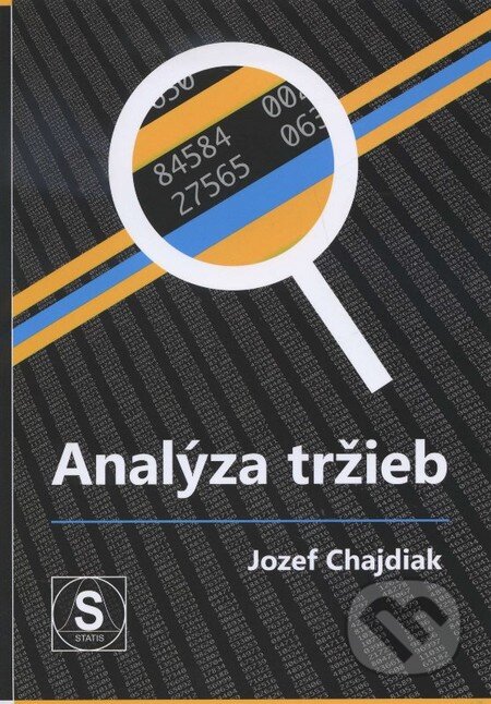 Kniha: Analýza tržieb (Jozef Chajdiak). Statis, 2014 Kniha: Analýza tržieb (Jozef Chajdiak). Statis, 2014