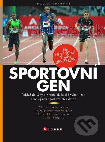 Kniha: Sportovní gen (David Epstein). CPRESS, 2014 Kniha: Sportovní gen (David Epstein). CPRESS, 2014