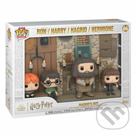 Funko POP Moments Deluxe: Harry Potter - Hagrid´s Hut (4 pack) (Funko). Funko, 2023 Funko POP Moments Deluxe: Harry Potter - Hagrid´s Hut (4 pack) (Funko). Funko, 2023