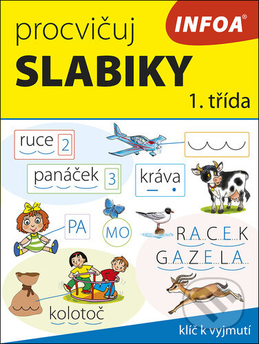 Kniha: Procvičuj slabiky 1. třída (INFOA). INFOA, 2023 Kniha: Procvičuj slabiky 1. třída (INFOA). INFOA, 2023