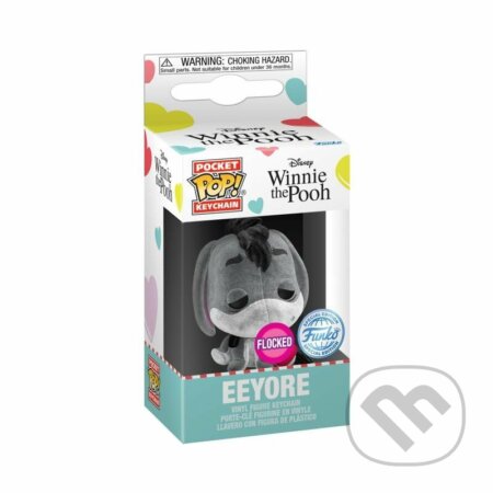 Funko POP Keychain: Disney - Eeyore w/heart (flocked) (Funko). Funko, 2023 Funko POP Keychain: Disney - Eeyore w/heart (flocked) (Funko). Funko, 2023