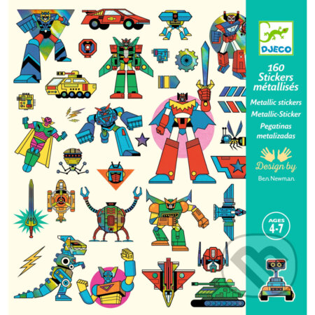 Samolepky: Roboti (Djeco). Djeco, 2023 Samolepky: Roboti (Djeco). Djeco, 2023