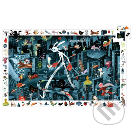Puzzle: Observation puzzles : Night City (Djeco). Djeco, 2023 Puzzle: Observation puzzles : Night City (Djeco). Djeco, 2023