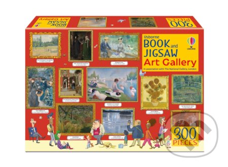 Puzzle: Book and Jigsaw Art Gallery (Rosie Dickins). Usborne, 2023 Puzzle: Book and Jigsaw Art Gallery (Rosie Dickins). Usborne, 2023