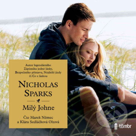 Audiokniha: Milý Johne (Nicholas Sparks). Témbr, 2023 Audiokniha: Milý Johne (Nicholas Sparks). Témbr, 2023