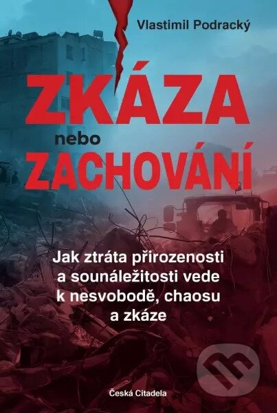 Kniha: Zkáza nebo zachování (Vlastimil Podracký). Česká citadela, 2023 Kniha: Zkáza nebo zachování (Vlastimil Podracký). Česká citadela, 2023