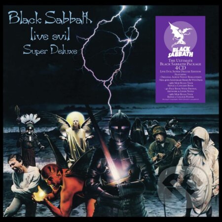 Hudobné CD: Black Sabbath: Live Evil (Super Dlx 40th Anniversary edition) (Hudobné albumy). Hudobné albumy, 2023 Hudobné CD: Black Sabbath: Live Evil (Super Dlx 40th Anniversary edition) (Hudobné albumy). Hudobné albumy, 2023