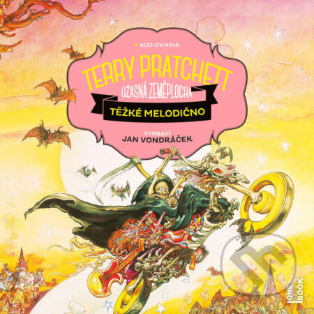 Audiokniha: Těžké melodično (Terry Pratchett). OneHotBook, 2023 Audiokniha: Těžké melodično (Terry Pratchett). OneHotBook, 2023