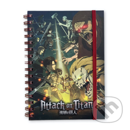 Zápisník Attack on Titan S4 (Pyramid International). Pyramid International, 2023 Zápisník Attack on Titan S4 (Pyramid International). Pyramid International, 2023