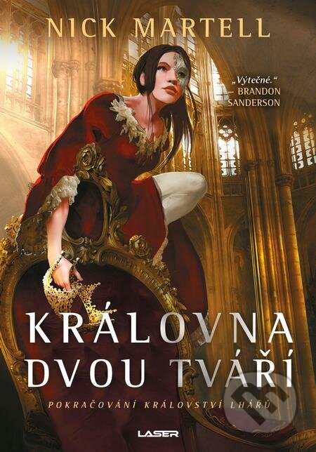 E-kniha: Královna dvou tváří (Nick Martell). Laser books, 2023 E-kniha: Královna dvou tváří (Nick Martell). Laser books, 2023
