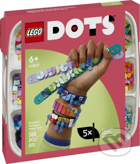 Spoločenská hra: LEGO® DOTS 41807 Megabalenie náramkov: Ukáž svoj štýl! (LEGO). LEGO, 2023 Spoločenská hra: LEGO® DOTS 41807 Megabalenie náramkov: Ukáž svoj štýl! (LEGO). LEGO, 2023