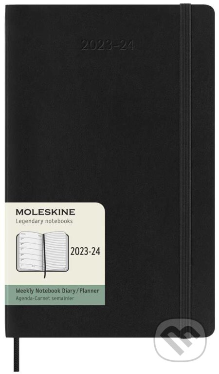 Moleskine – 18-mesačný čierny plánovací diár 2023/2024 (Moleskine). Moleskine, 2023 Moleskine – 18-mesačný čierny plánovací diár 2023/2024 (Moleskine). Moleskine, 2023