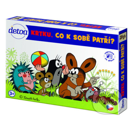 Spoločenská hra: Krtku, co k sobě patří? (DETOA). DETOA, 2023 Spoločenská hra: Krtku, co k sobě patří? (DETOA). DETOA, 2023