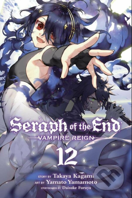 Kniha: Seraph of the End 12 (Takaya Kagami a Daisuke Furuya). Viz Media, 2017 Kniha: Seraph of the End 12 (Takaya Kagami a Daisuke Furuya). Viz Media, 2017