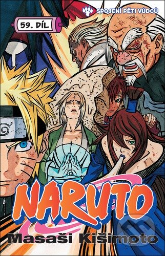 Kniha: Naruto 59 - Spojení pěti vůdců (Masaši Kišimoto). Crew, 2023 Kniha: Naruto 59 - Spojení pěti vůdců (Masaši Kišimoto). Crew, 2023
