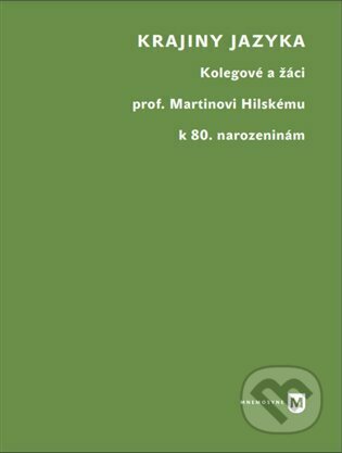 Krajiny jazyka - Ladislav Nagy, Univerzita Karlova v Praze, 2023