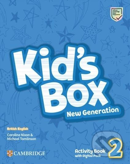Kniha: Kid´s Box New Generation 2: Activity Book with Digital Pack British English (Caroline Nixon a Michael Tomlinson). Cambridge University Press, 2023 Kniha: Kid´s Box New Generation 2: Activity Book with Digital Pack British English (Caroline Nixon a Michael Tomlinson). Cambridge University Press, 2023