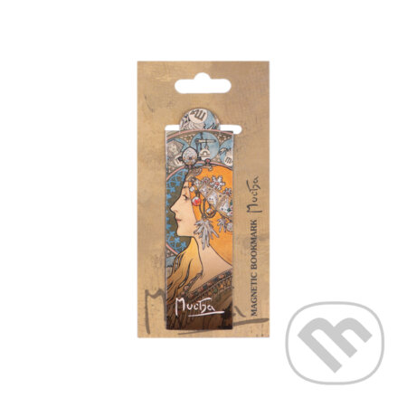 Magnetická záložka Alfons Mucha – Zodiak (Notique). Notique, 2023 Magnetická záložka Alfons Mucha – Zodiak (Notique). Notique, 2023