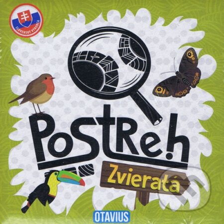 Spoločenská hra: Postreh! Zvieratá (OTAVIUS). OTAVIUS, 2023 Spoločenská hra: Postreh! Zvieratá (OTAVIUS). OTAVIUS, 2023