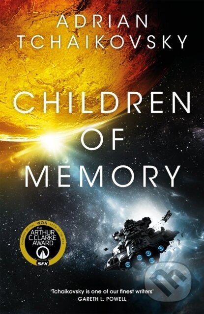 Kniha: Children of Memory (Adrian Tchaikovsky). Pan Macmillan, 2023 Kniha: Children of Memory (Adrian Tchaikovsky). Pan Macmillan, 2023
