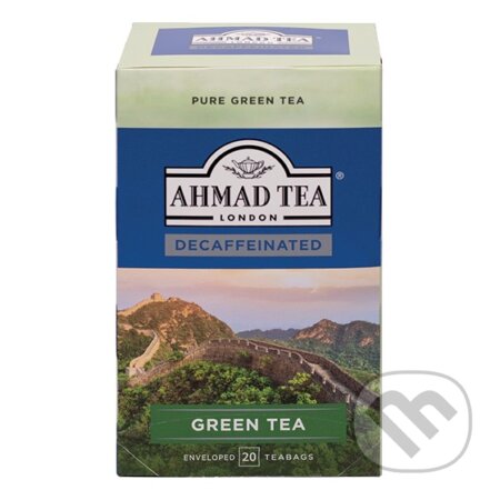 Kávy a čaje: Green Tea Decaffeinated (AHMAD TEA). AHMAD TEA Kávy a čaje: Green Tea Decaffeinated (AHMAD TEA). AHMAD TEA