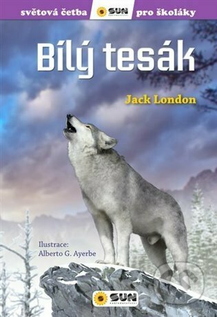 Kniha: Bílý tesák (Jack London a Olga M. Yuste). SUN, 2023 Kniha: Bílý tesák (Jack London a Olga M. Yuste). SUN, 2023