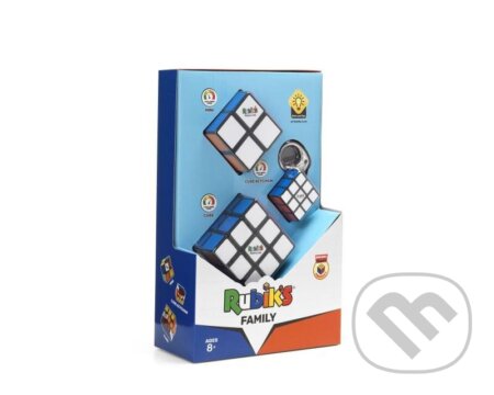 Rubikova kostka - sada trio 3x3 + 2x2 a 3x3 přívěšek, EPEE, 2023