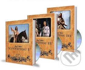 Kniha: Vinnetou 1-3 + 3 DVD (Karl May). Dixit, 2014 Kniha: Vinnetou 1-3 + 3 DVD (Karl May). Dixit, 2014