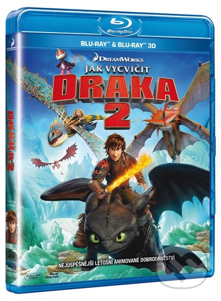 Film: Ako si vycvičiť draka 2 3D (Dean DeBlois) (Blu-ray3D). Bonton Film, 2014 Film: Ako si vycvičiť draka 2 3D (Dean DeBlois) (Blu-ray3D). Bonton Film, 2014